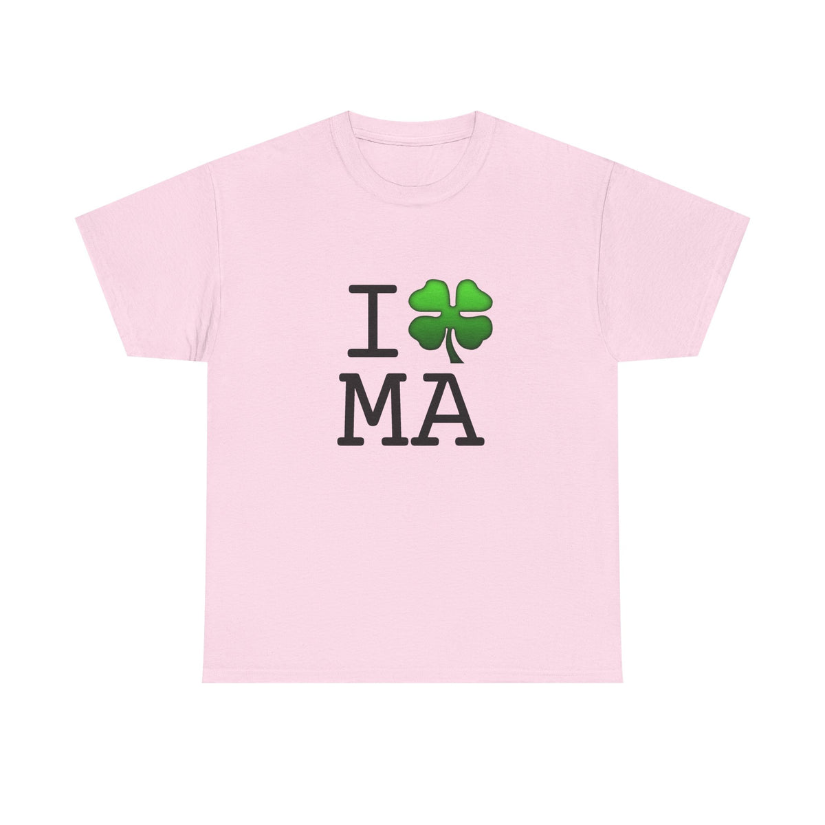 "I'm Lucky (Clover) in Massachusetts" Tee