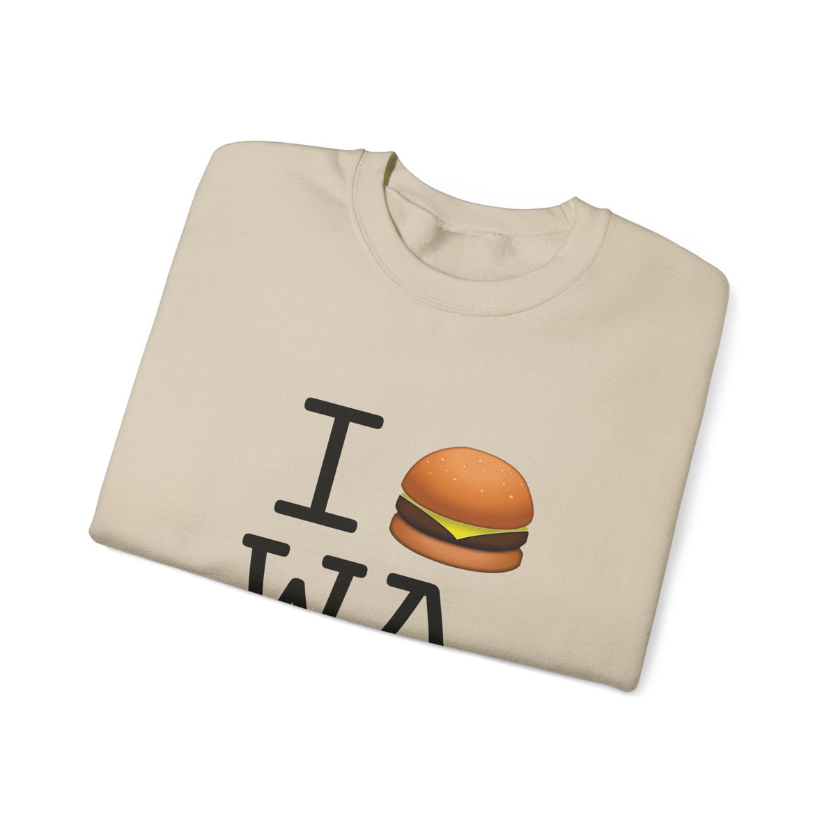 "I Cheeseburger Washington" Sweatshirt