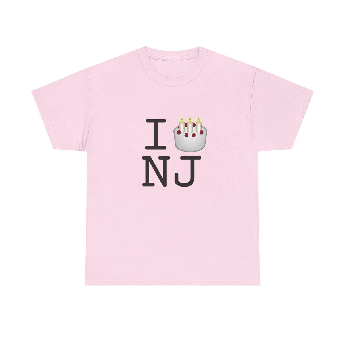 "I Birthday Cake New Jersey" Tee