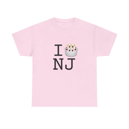 "I Birthday Cake New Jersey" Tee