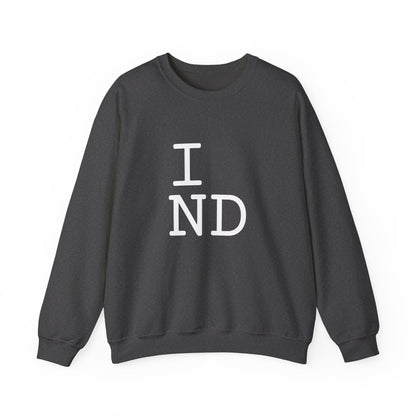 "I leave Footsteps in North Dakota" Sweatshirt