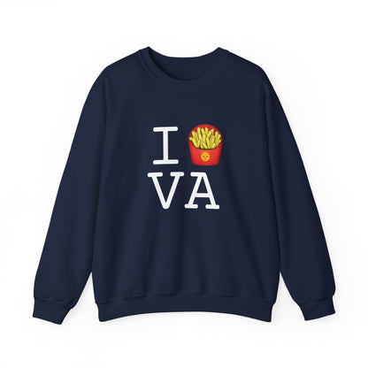 "I French Fries Virginia" Sweatshirt
