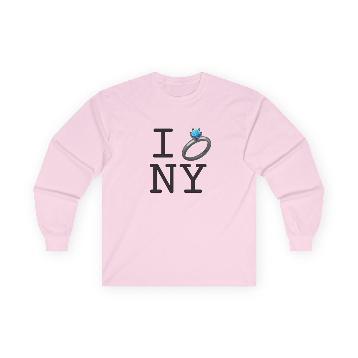 "I'm Married to (Diamond Ring) New York" Long Sleeve Shirt