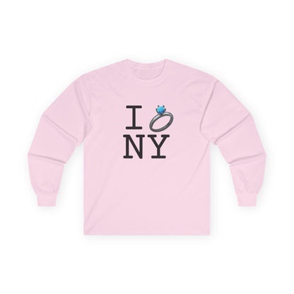 "I'm Married to (Diamond Ring) New York" Long Sleeve Shirt