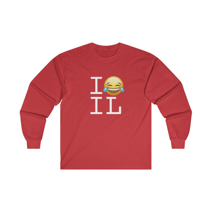 "I'm Laughing at Illinois" Long Sleeve Shirt