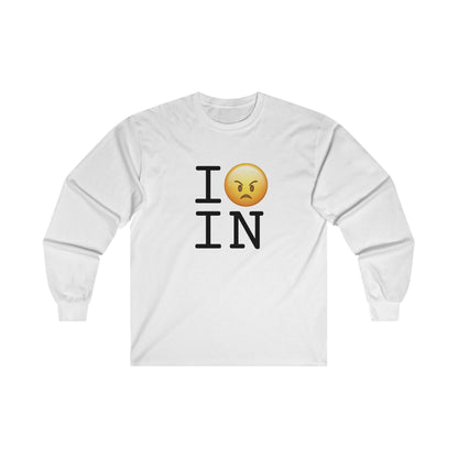 "I'm Mad at Indiana" Long Sleeve Shirt