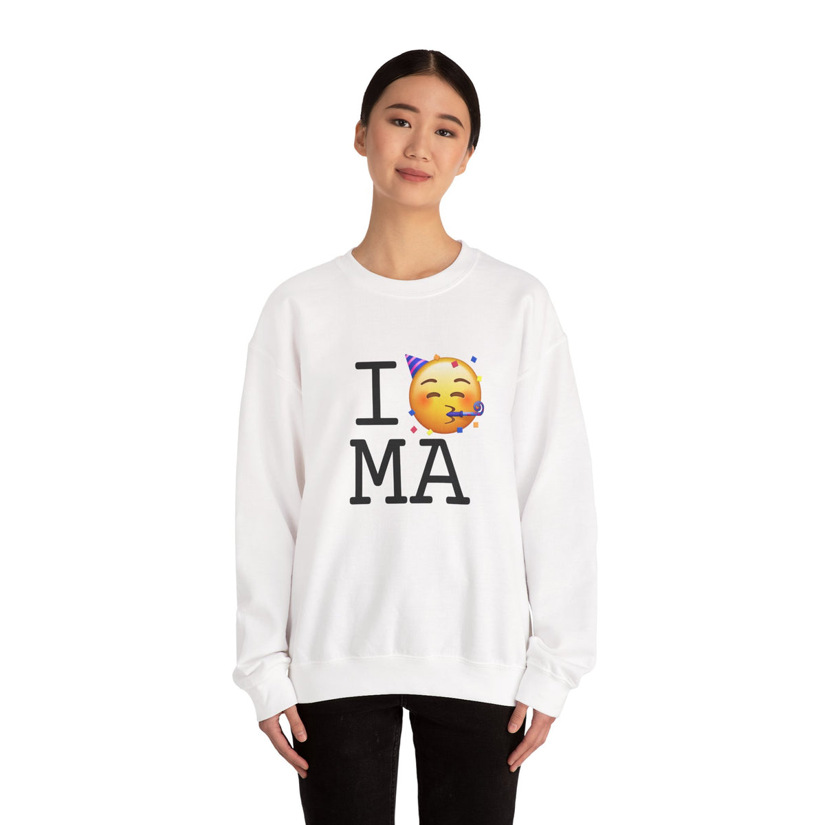 "I Celebrate Massachusetts" Sweatshirt