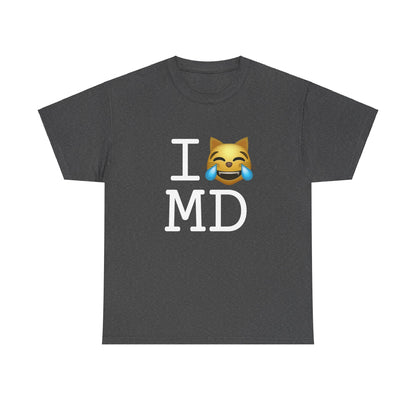 "I'm Laughing like a Cat at Maryland" Tee