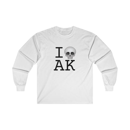 "I'm Dead in Alaska" Long Sleeve Shirt