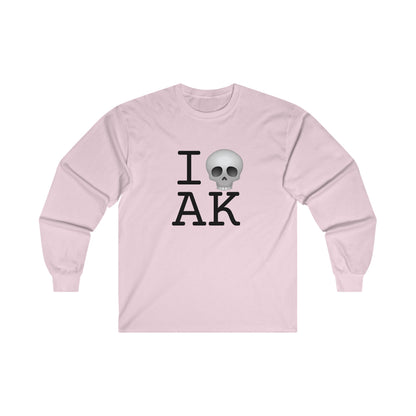 "I'm Dead in Alaska" Long Sleeve Shirt