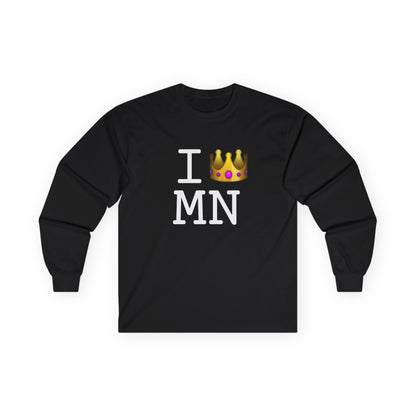 "I'm Royalty (Wear a Crown) in Minnesota" Long Sleeve Shirt
