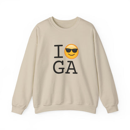 "I'm Cool with Georgia" Sweatshirt