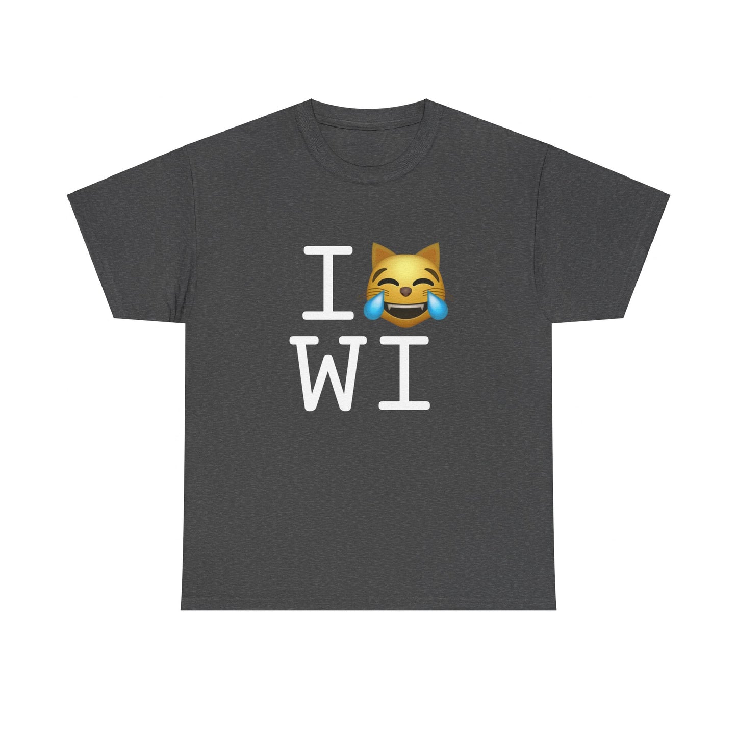 "I'm Laughing like a Cat at Wisconsin" Tee