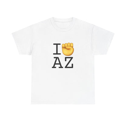 "I Raise my Fist with Arizona" Tee