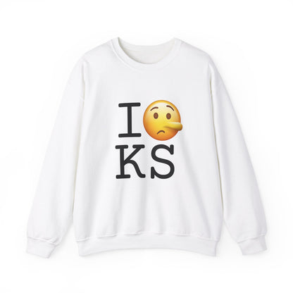 "I Lie about Kansas" Sweatshirt