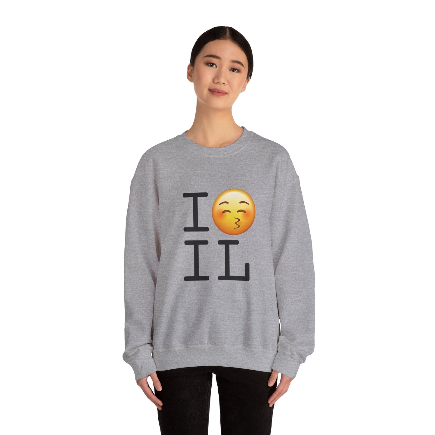 "I Kiss Illinois" Sweatshirt