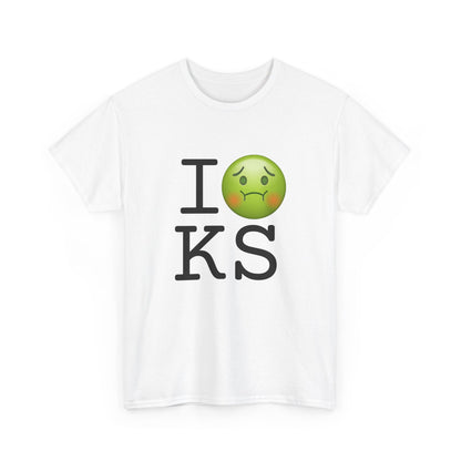 "I'm Nauseous about Kansas" Tee