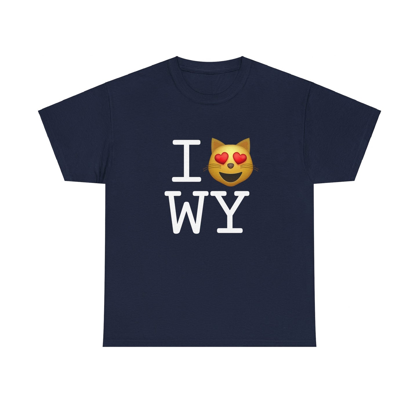 "I'm a Cat that Loves Wyoming" Tee