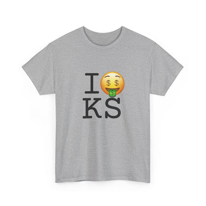"I Get Rich in Kansas" Tee