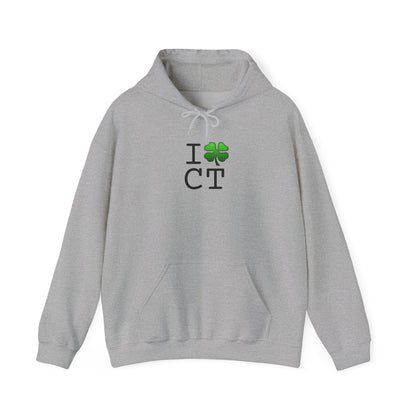 "I'm Lucky (Clover) in Connecticut" Hoodie