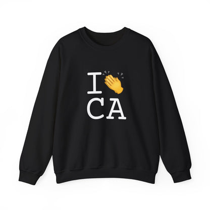"I Applaud California" Sweatshirt