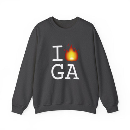 "I've got Fire for Georgia" Sweatshirt