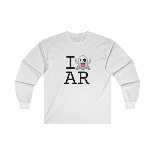 "I'm Ghosting Arkansas" Long Sleeve Shirt