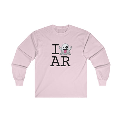 "I'm Ghosting Arkansas" Long Sleeve Shirt