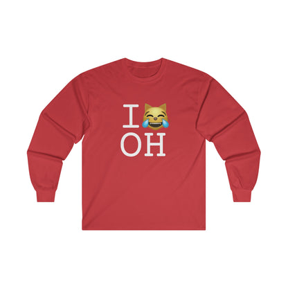 "I'm Laughing like a Cat at Ohio" Long Sleeve Shirt