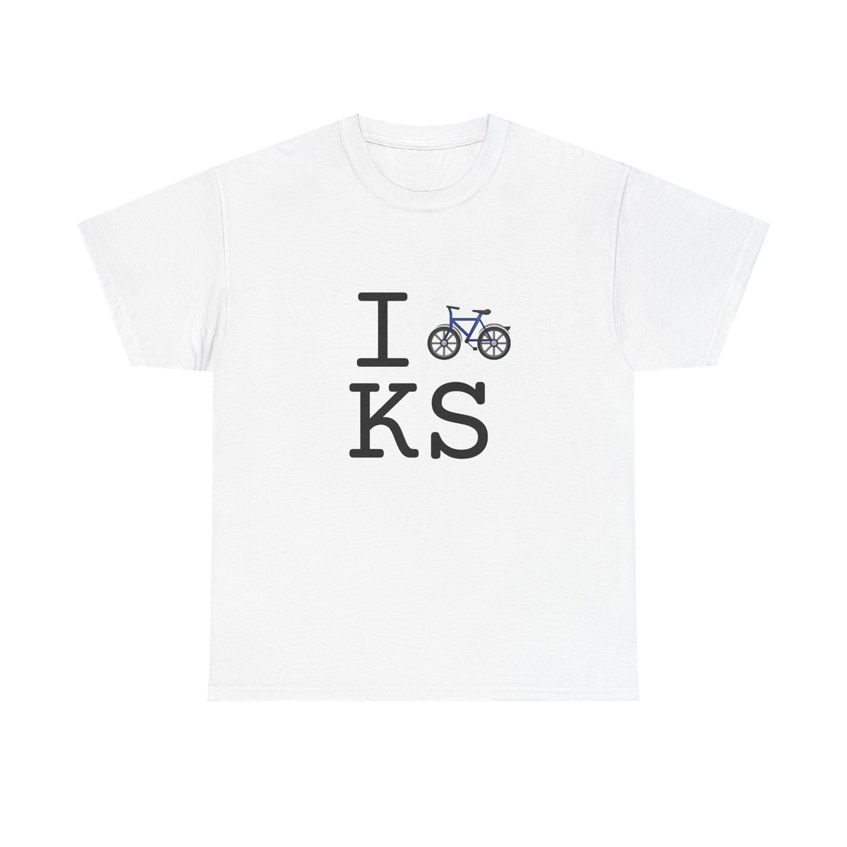"I Bicycle Kansas" Tee