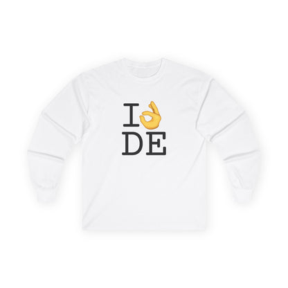 "I'm OK with Delaware" Long Sleeve Shirt