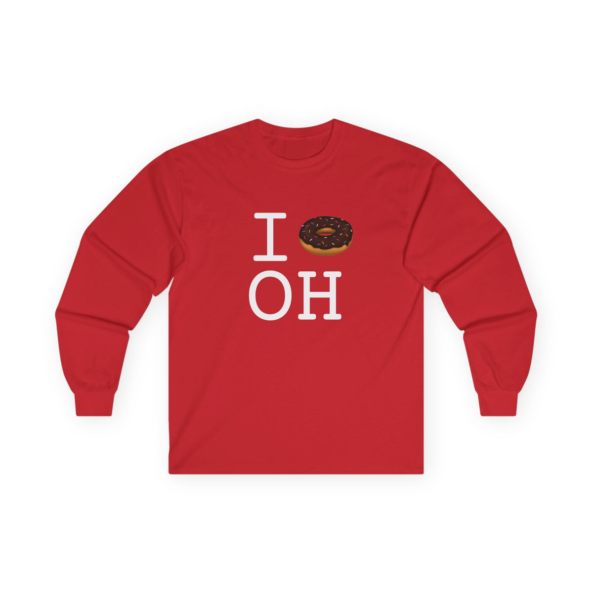 "I Donut Ohio" Long Sleeve Shirt