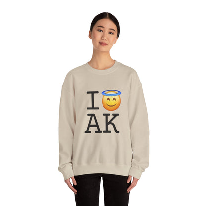 "I'm an Angel in Alaska" Sweatshirt