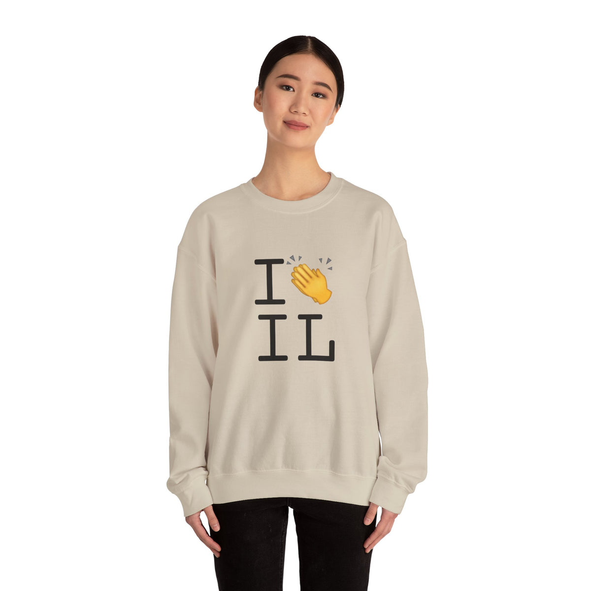 "I Applaud Illinois" Sweatshirt