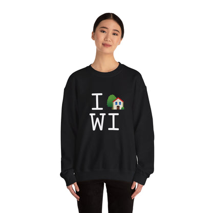 "I'm Home in Wisconsin" Sweatshirt