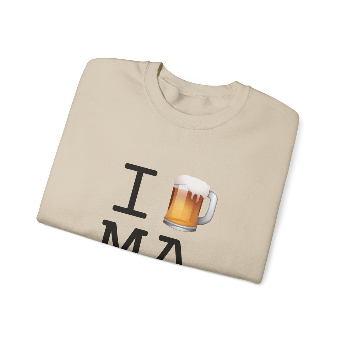 "I Beer Massachusetts" Sweatshirt