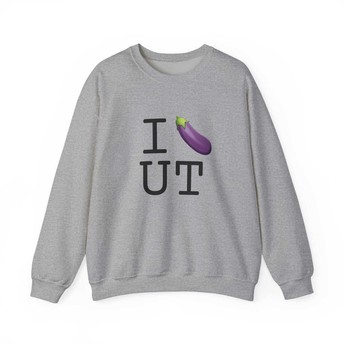 "I Eggplant Utah" Sweatshirt