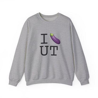 "I Eggplant Utah" Sweatshirt