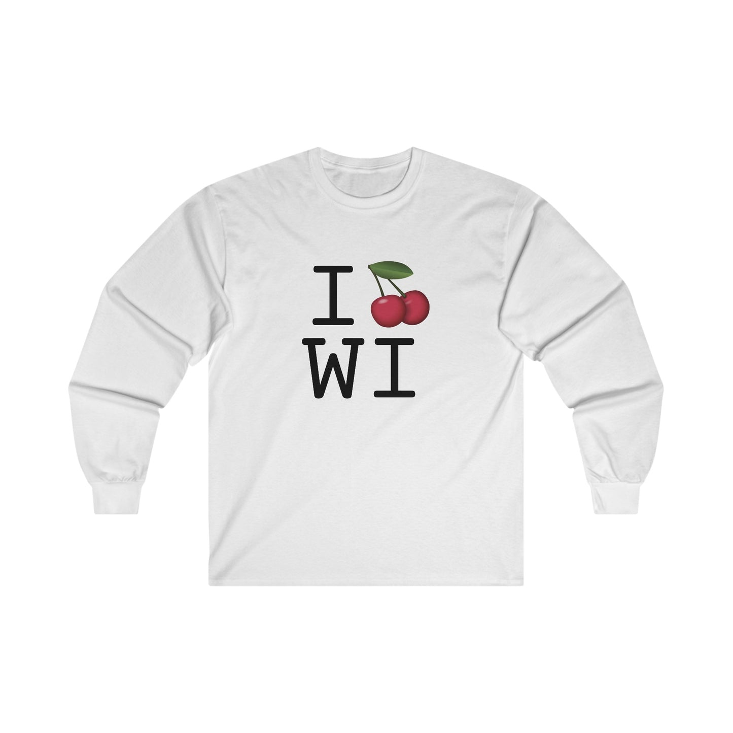 "I Cherry Wisconsin" Long Sleeve Shirt