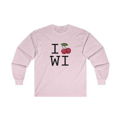 "I Cherry Wisconsin" Long Sleeve Shirt