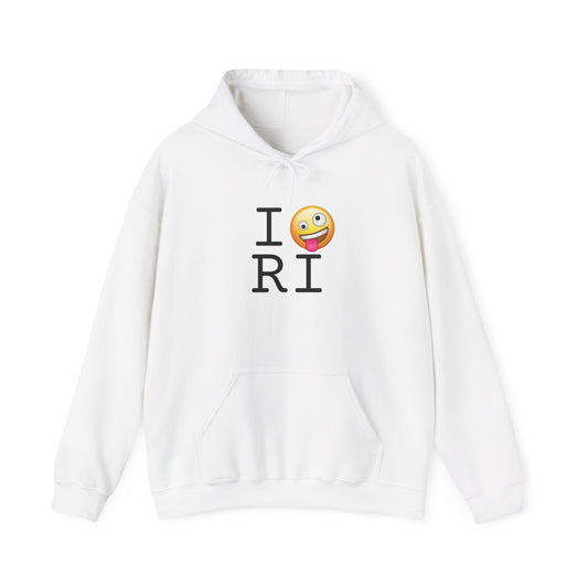 "I'm Crazy about Rhode Island" Hoodie