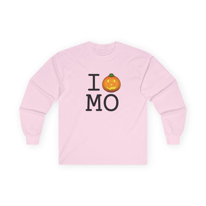 "I Jack-O-Lantern (Pumpkin) Missouri" Long Sleeve Shirt