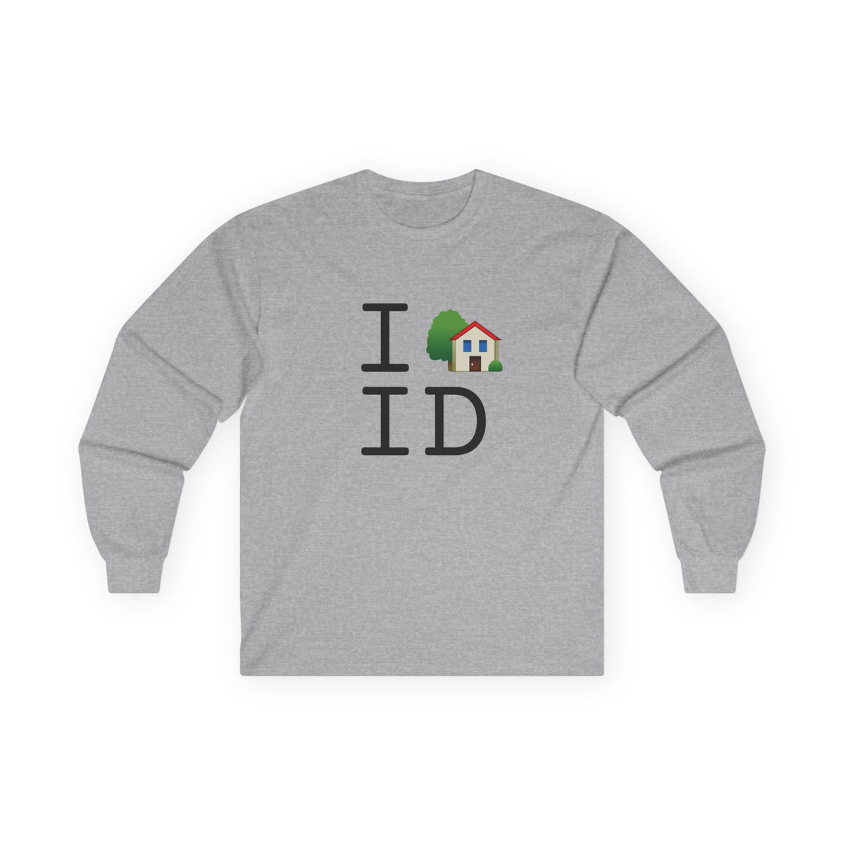 "I'm Home in Idaho" Long Sleeve Shirt