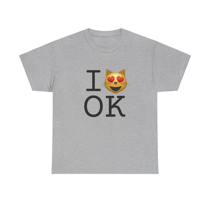"I'm a Cat that Loves Oklahoma" Tee