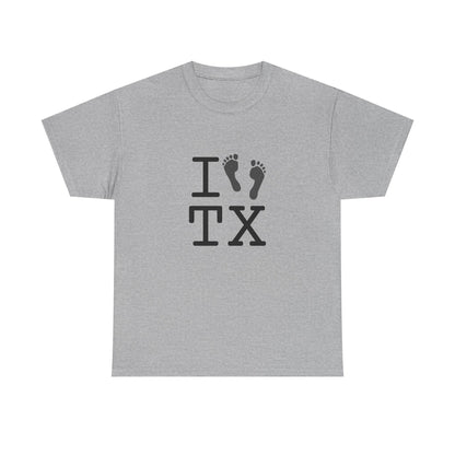"I leave Footsteps in Texas" Tee
