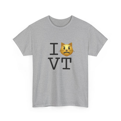 "I'm a Pouting Cat about Vermont" Tee