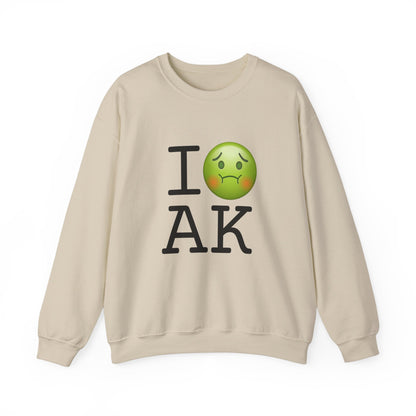 "I'm Nauseous about Alaska" Sweatshirt