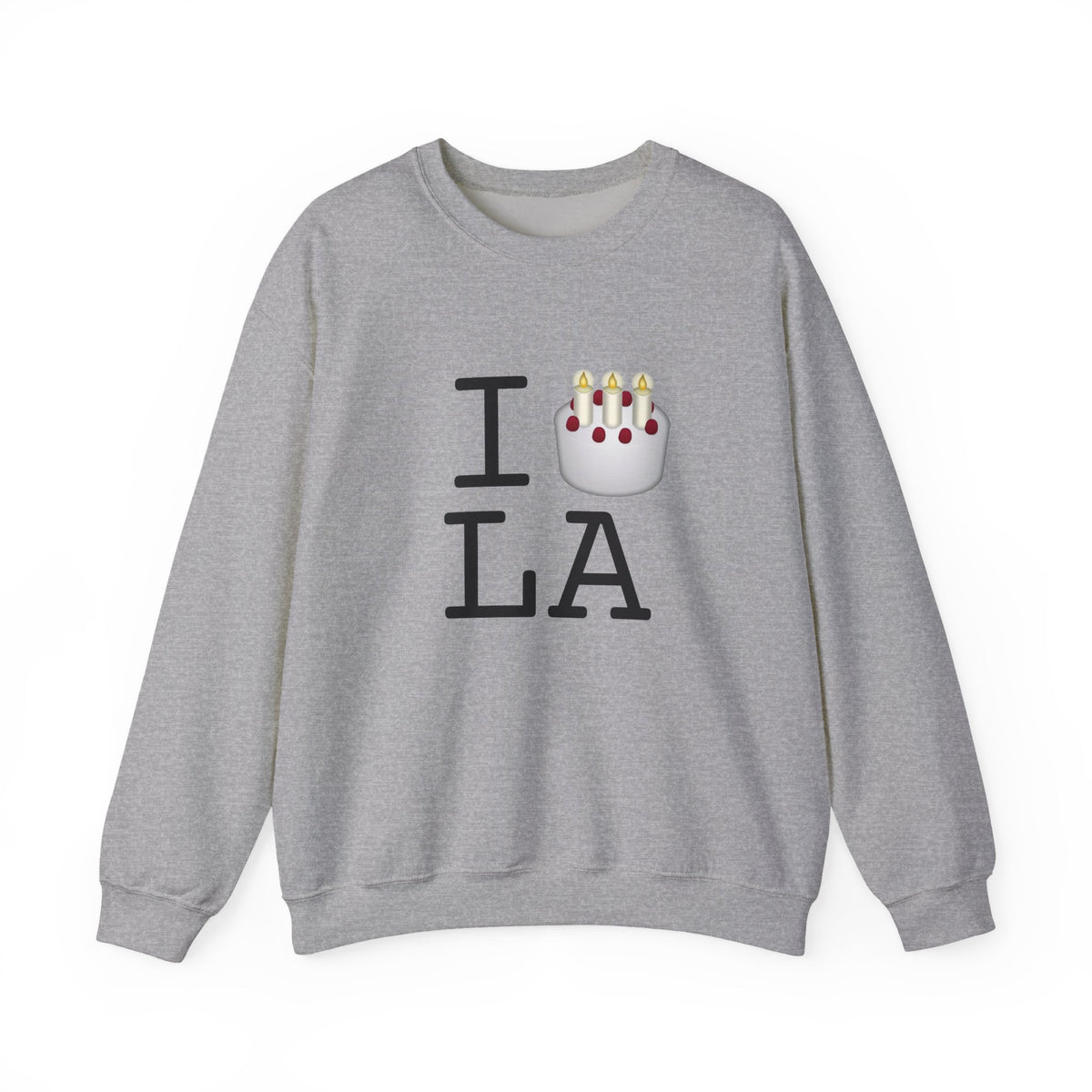 "I Birthday Cake Louisiana" Sweatshirt