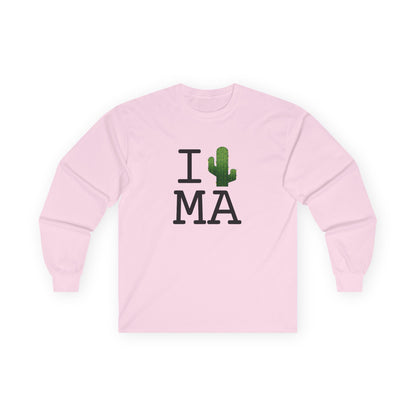 "I Cactus Massachusetts" Long Sleeve Shirt