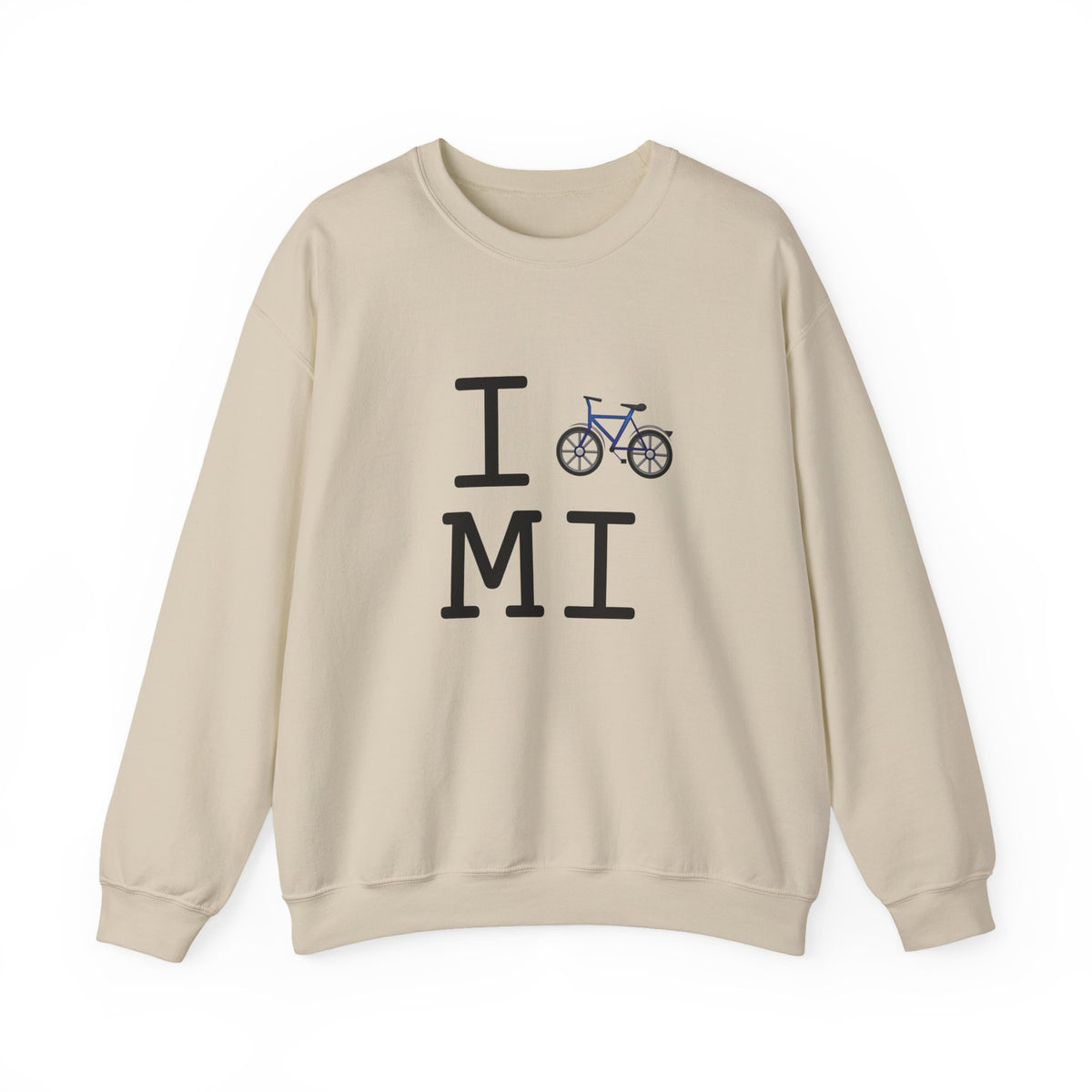 "I Bicycle Michigan" Sweatshirt